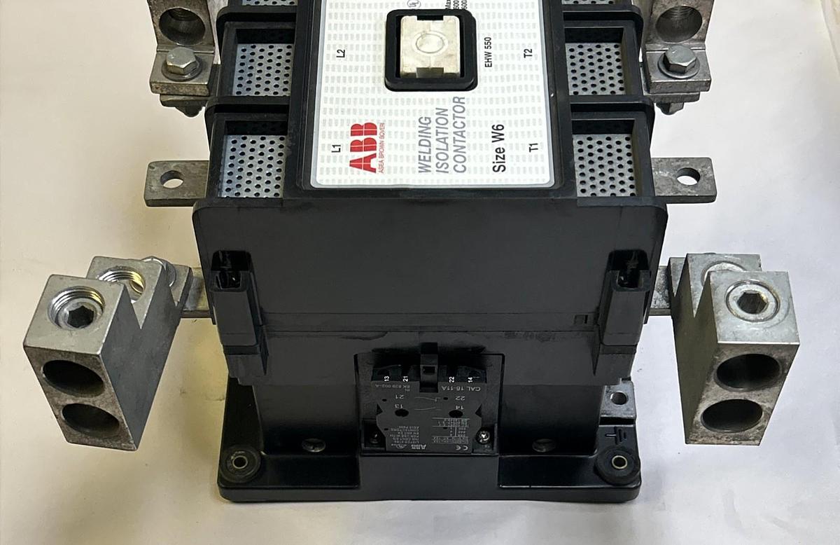 Used ABB,EHW550,WELDING ISOLATION CONTACTOR SIZE 6 600A 600V