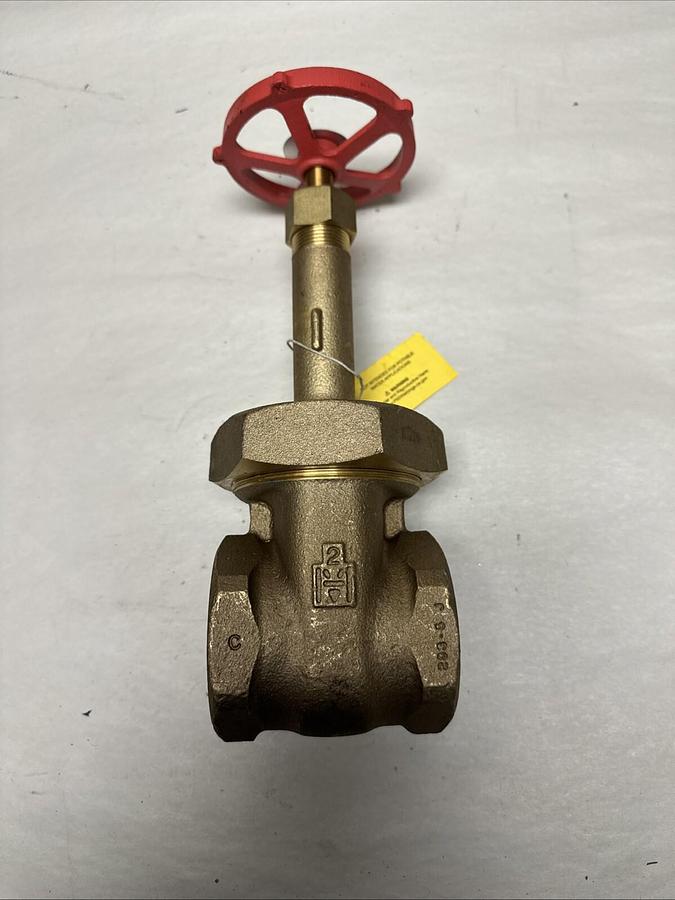 Milwaukee,300SWP 1000WOG,2" Brass Gate Valve Fig. 1184