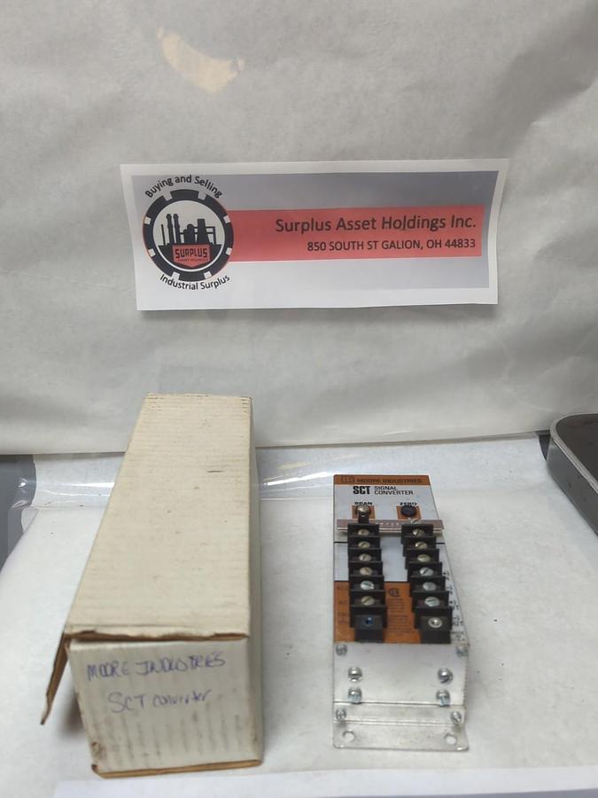 Used MOORE INDUSTRIES,SCT,SIGNAL CONVERTER PRE-OWNED
