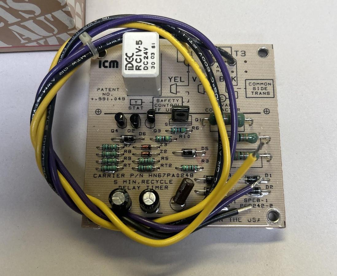 UNITED TECHNOLOGIES,HN67PA024,TIME DELAY RELAY NOS