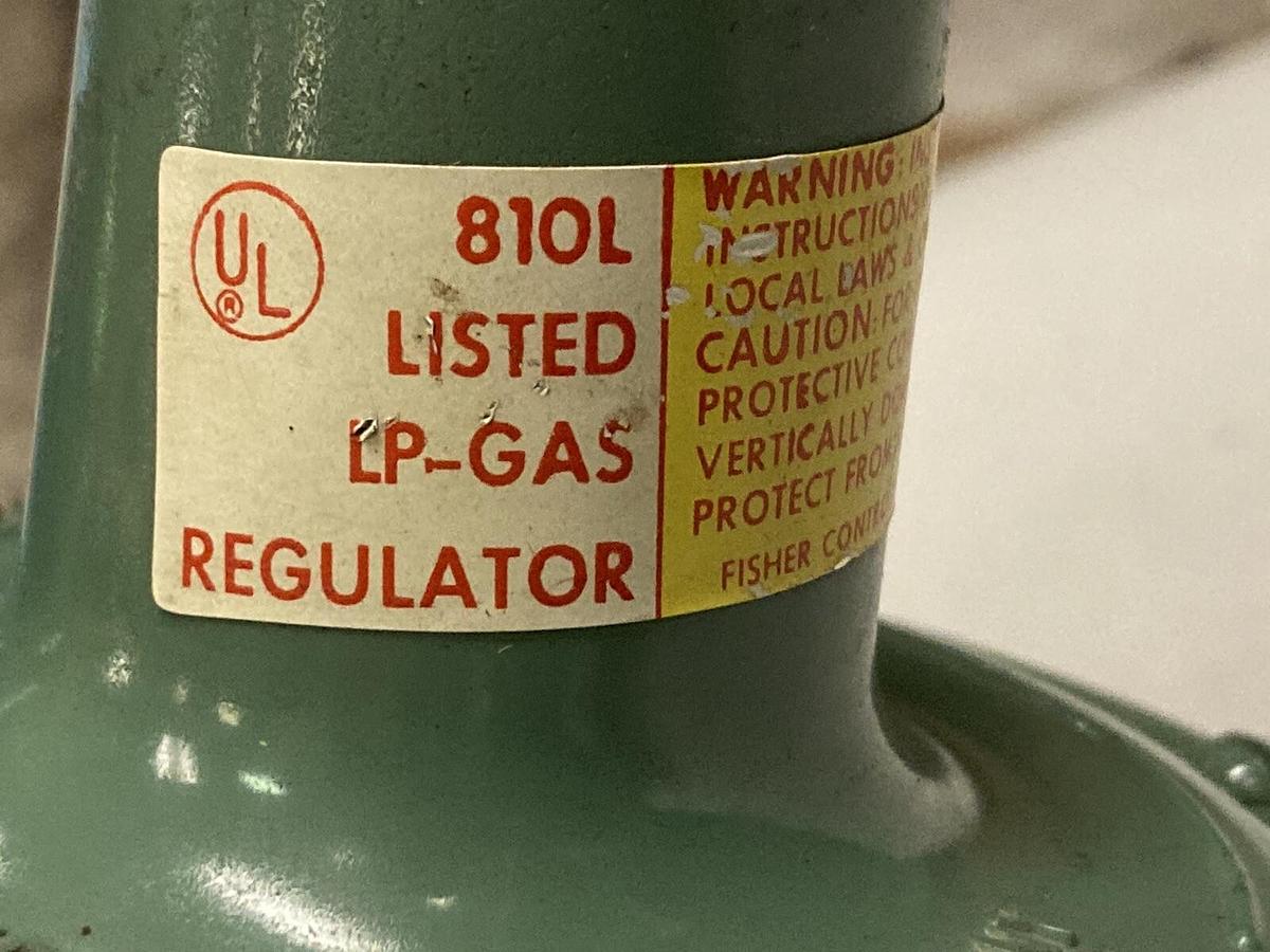 Used Fisher,810L,LP-Gas Regulator
