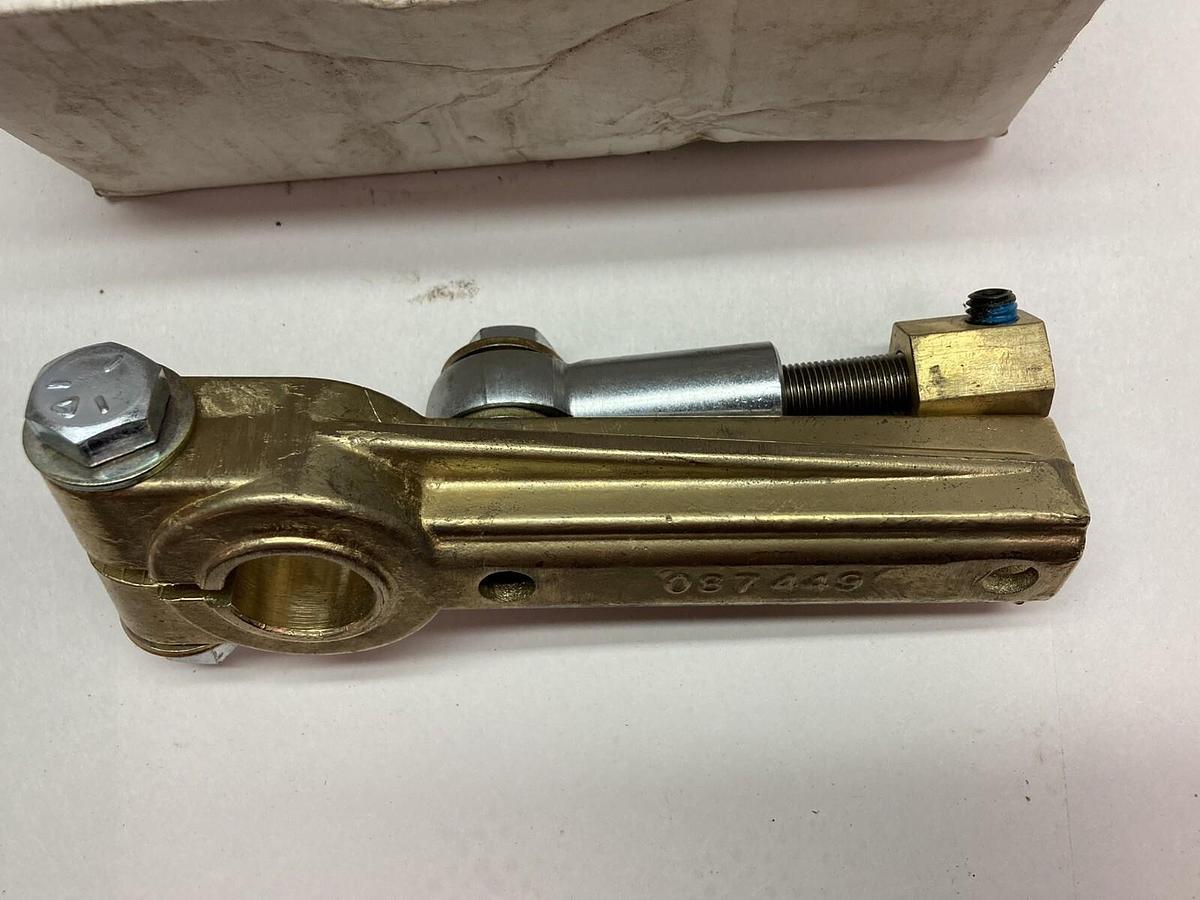Honeywell,087449,Adjustable Brass Actuator Lever Crank Arm