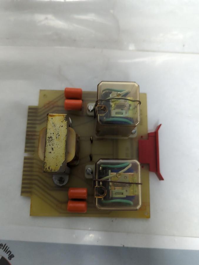 Used VERO ELECTRONICS,60-2F,RELAY TRANSFORMER BOARD PRE-OWNED