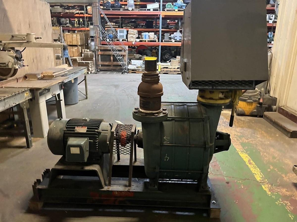 Used Lamson,E4-AD,650 CFM 20HP Multi Stage Centrifugal Blower
