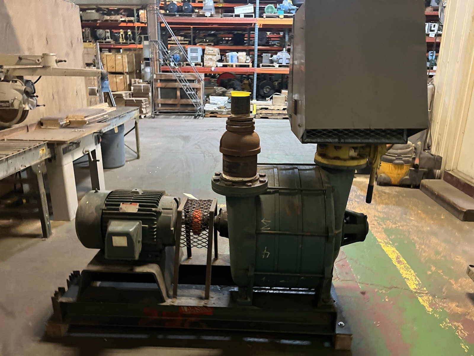 Used Lamson,E4-AD,650 CFM 20HP Multi Stage Centrifugal Blower