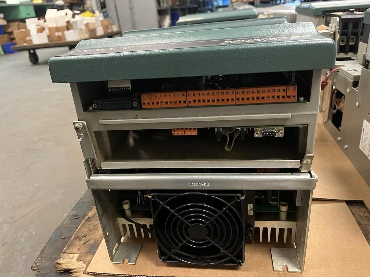 Used RELIANCE,25FR4032,FLEXPAK 3000 DC DRIVE 25HP INPUT 460VAC 3PH OUT 500VDC 45A