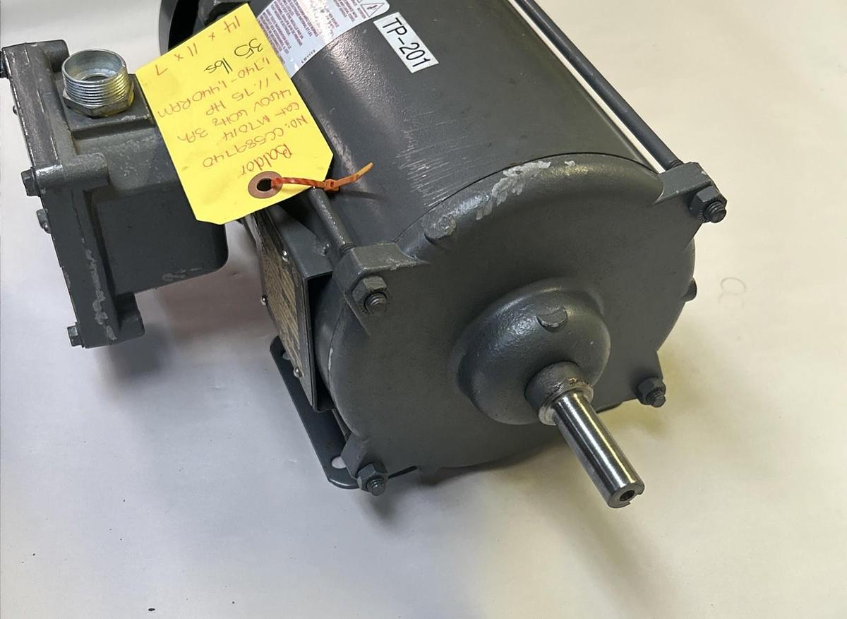 Used BALDOR,M7014,AC MOTOR 1HP 230/460V 1740RPM 3PH 56 FRAME