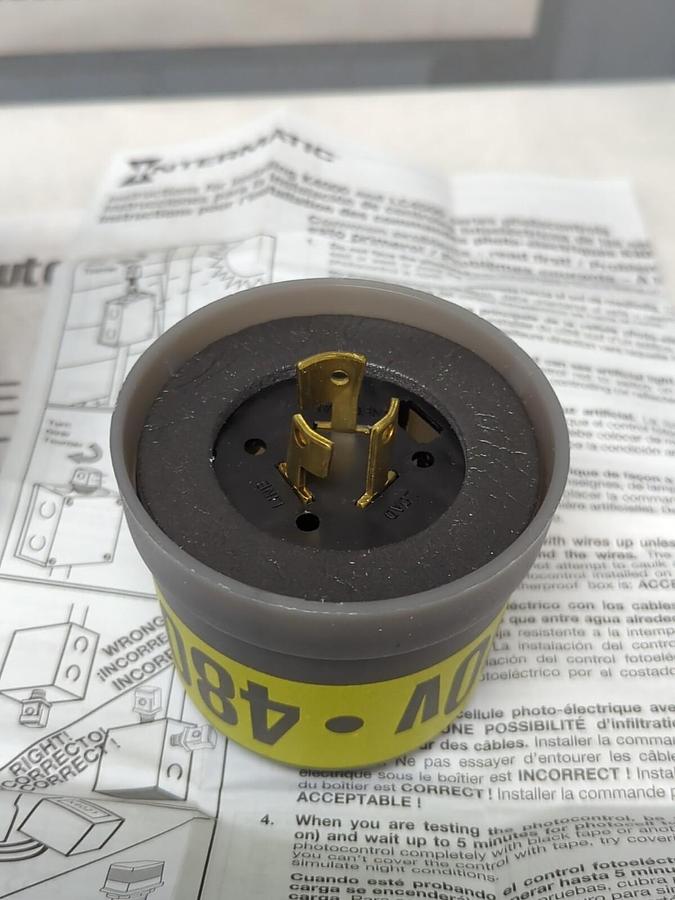 INTERMATIC,LC4535LA,PHOTO CONTROL WITH SPARK ARRESTER 480 VAC NOS