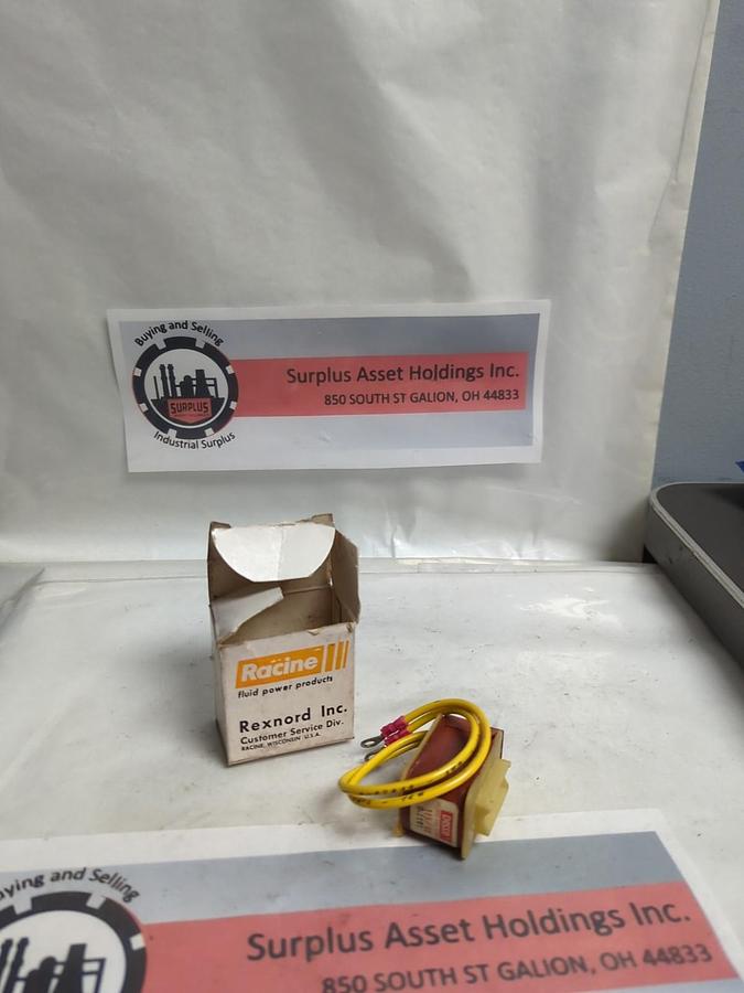 RACINE DECCO,9-1191,COIL 115V 60CY NOS