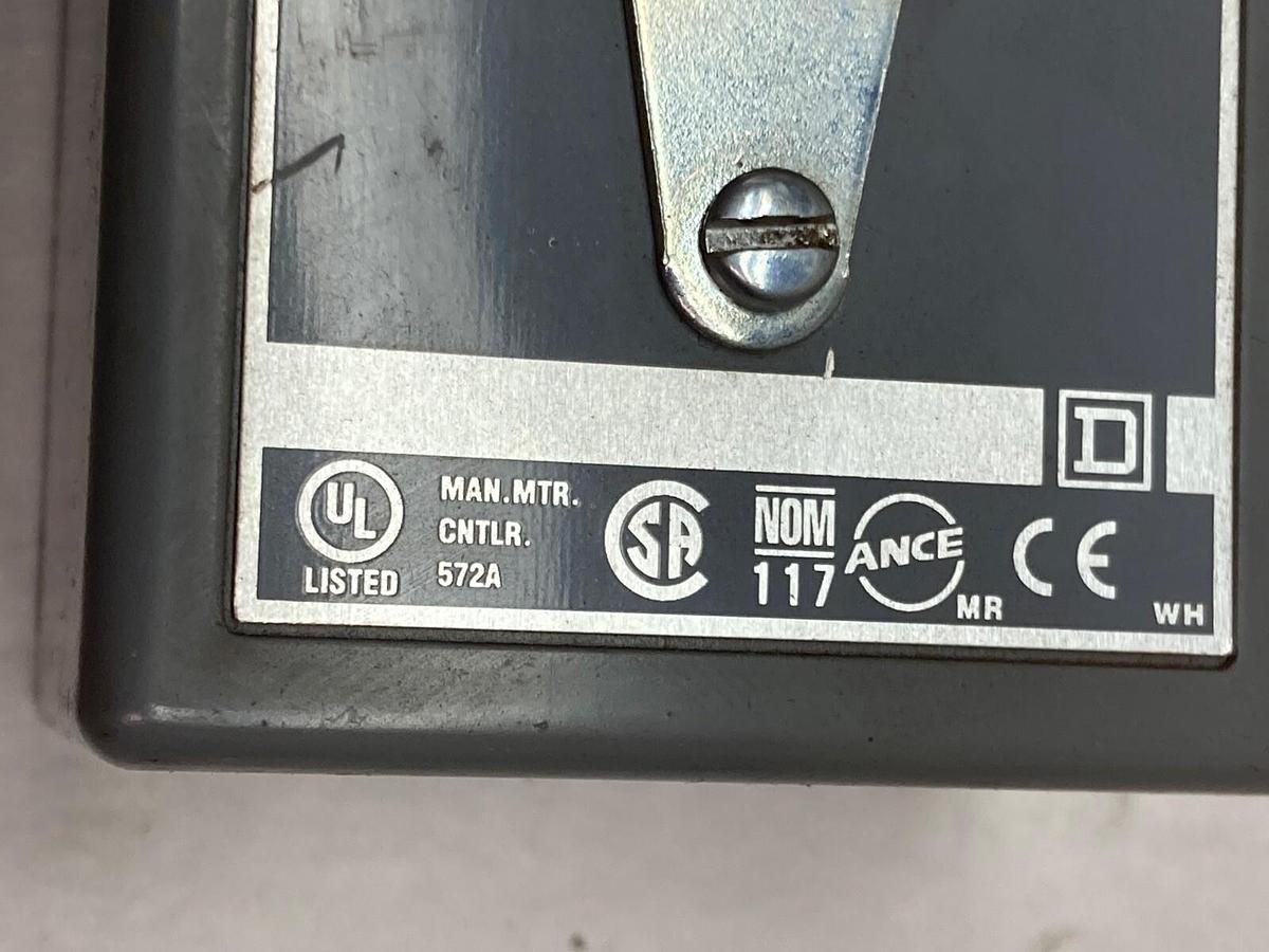 Square D,572A,Manual Motor Starter Switch
