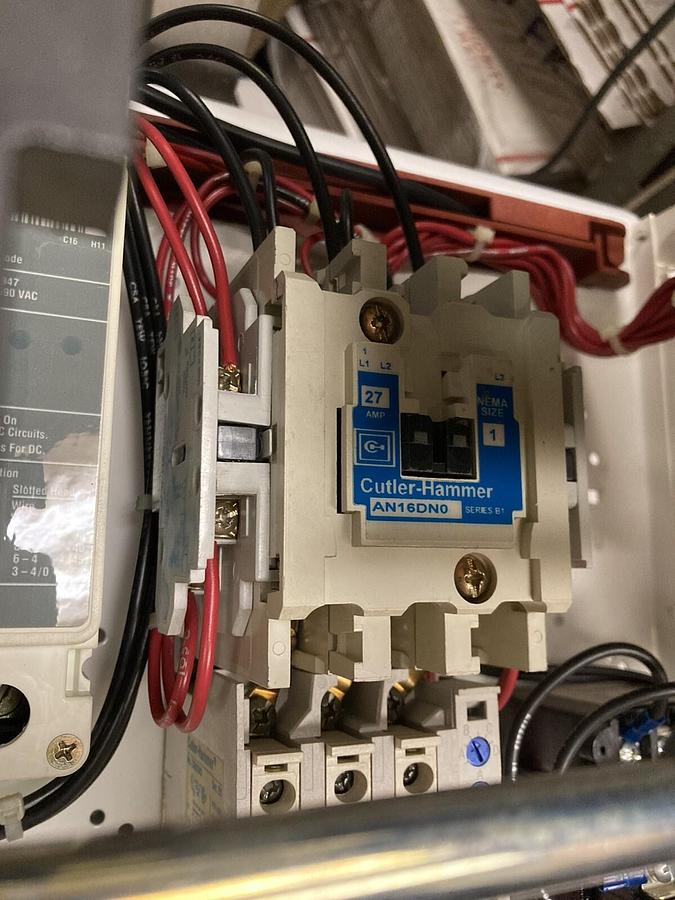 Used Cutler Hammer,Size 1,MCC 12 INCH Starter Bucket 27 Amps