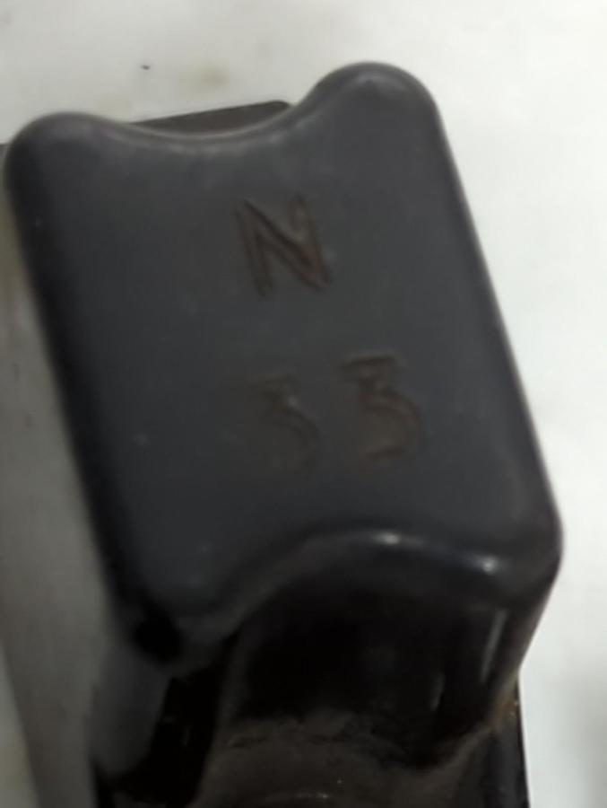 Used ALLEN BRADLEY,N33,THERMAL OVERLOAD HEATER ELEMENT LOT OF 2 PRE-OWNED