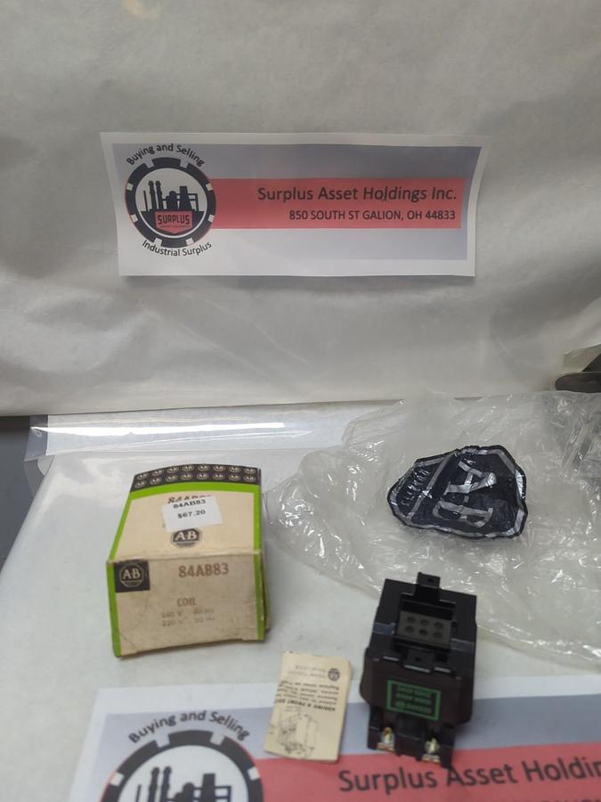 ALLEN-BRADLEY,84AB83,COIL 240/220V 60/50CY NOS