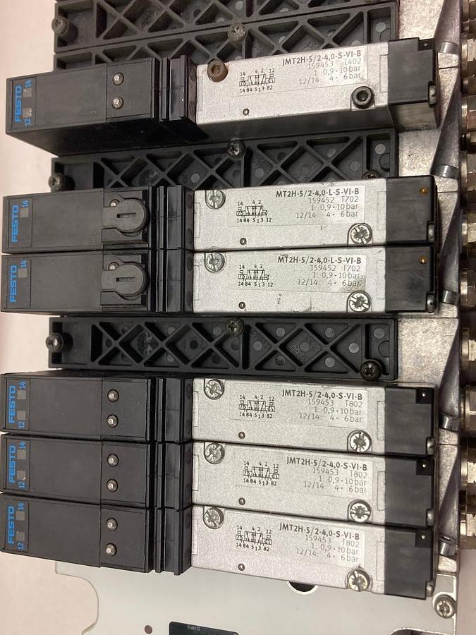 Used Festo,VIFB-03-B,Control Block/Valve Terminal