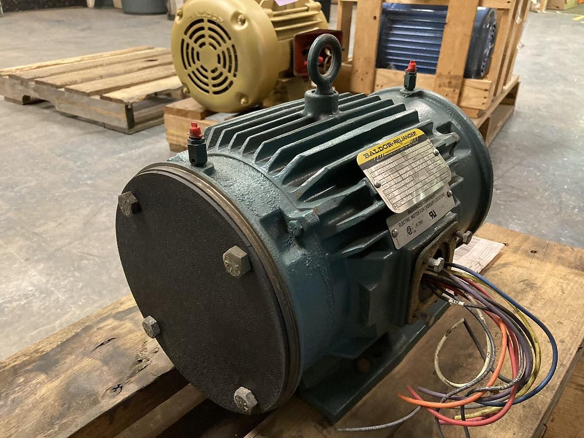 Used Baldor,IDVSNM3665T,3PH V*S Master Inverter Motor 5HP 230/460V 1755RPM L184TC