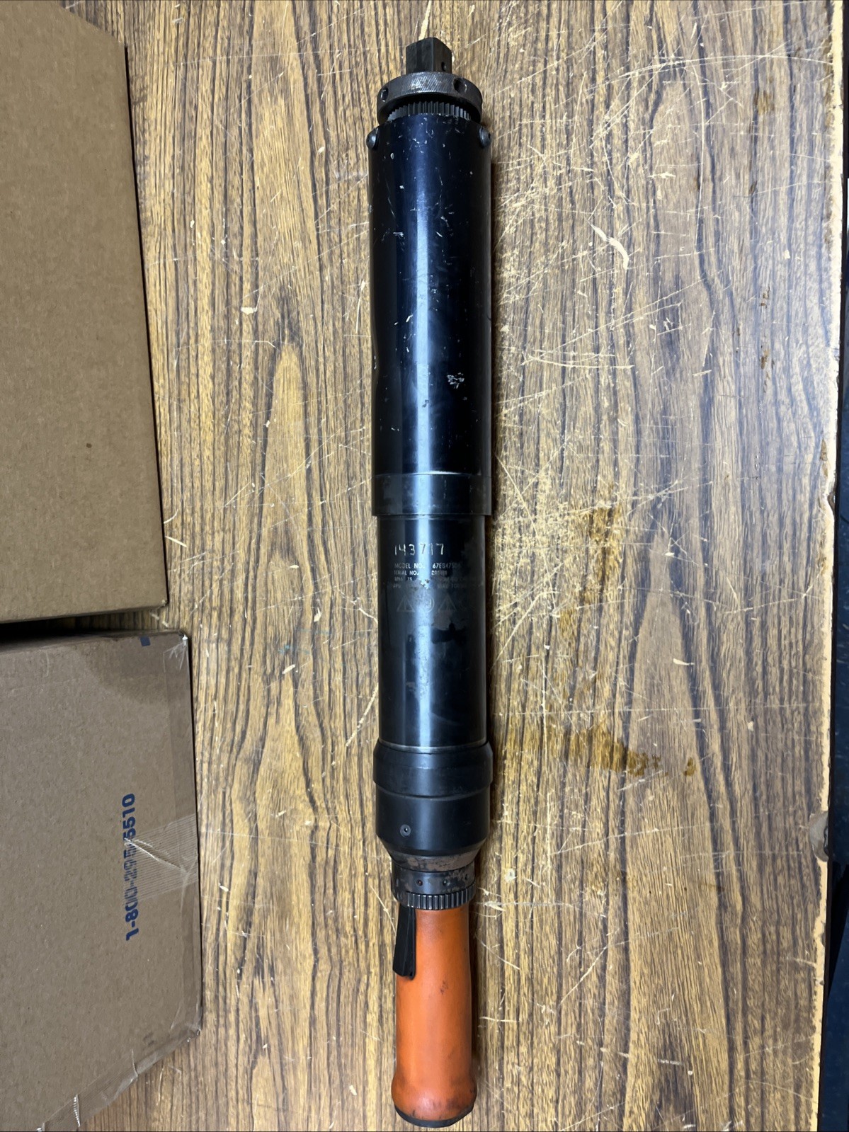 Used CLECO,67ES475D6,TRANSDUCER NUTRUNNER 3/4" DRIVE