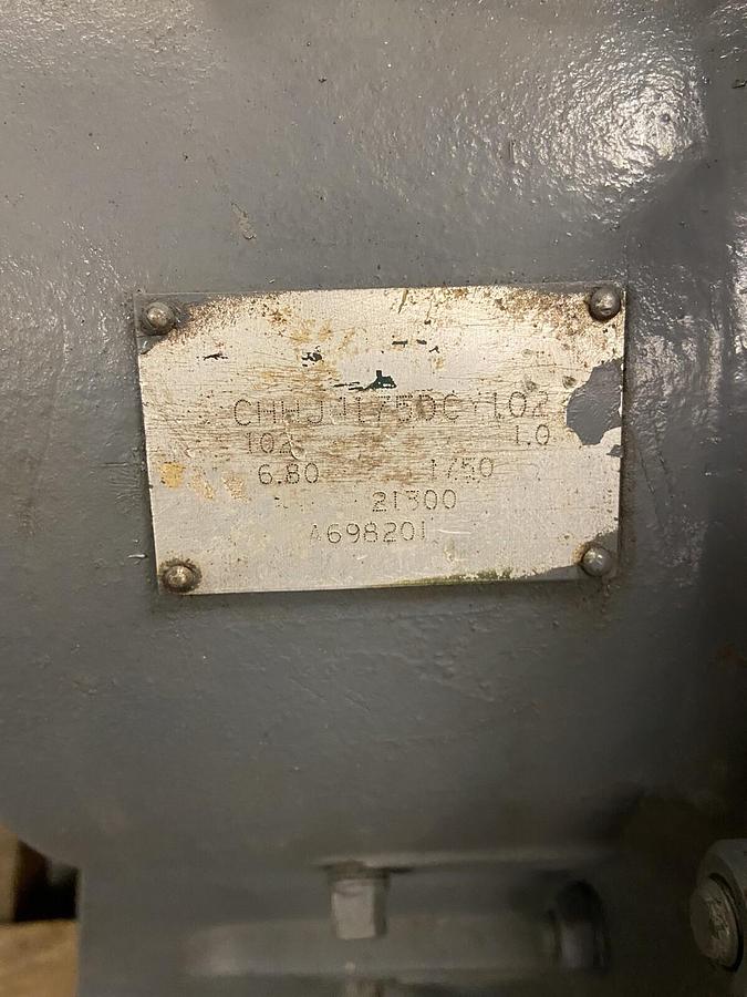 Used Sumitomo,CHHJ4175DCY102,Gearmotor Ratio 102:1 5Hp 1750RPM Motor