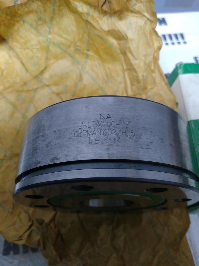 INA,ZKLF30100-2Z,Angular Contact Bearing 30mm Bore 100mm OD 3mm W Double Shield