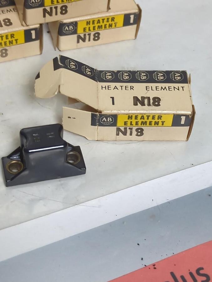 ALLEN BRADLEY,N18,THERMAL OVERLOAD HEATER ELEMENT LOT OF 7 NOS