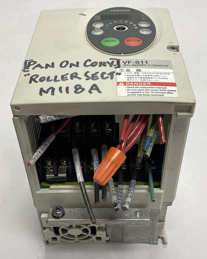 Used TOSHIBA,VFS11-4007PL-WN,TRANSISTOR INVERTER