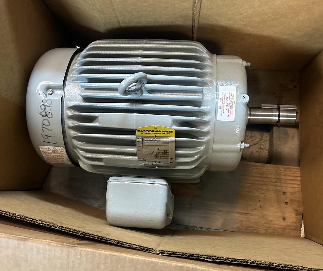 BALDOR,AEM2275-4,SUPER-E MOTOR 5HP 1160RPM 460V 3PH 254U FRAME NOS