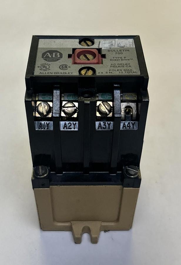 Used ALLEN BRADLEY,700-P400A1,AC CONTROL RELAY