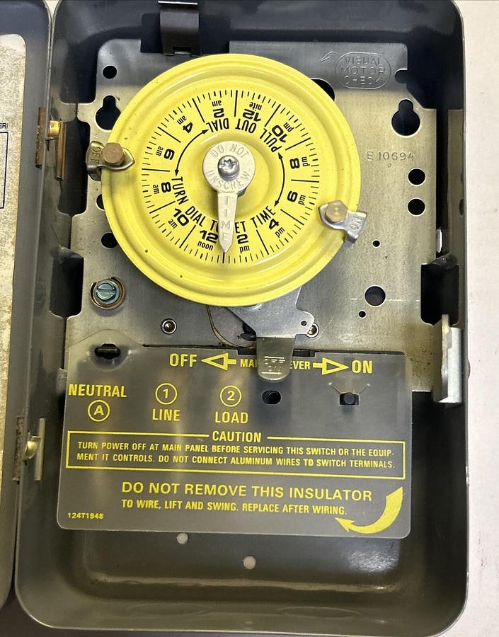 INTERMATIC,T101,MECHANICAL TIMER NOS