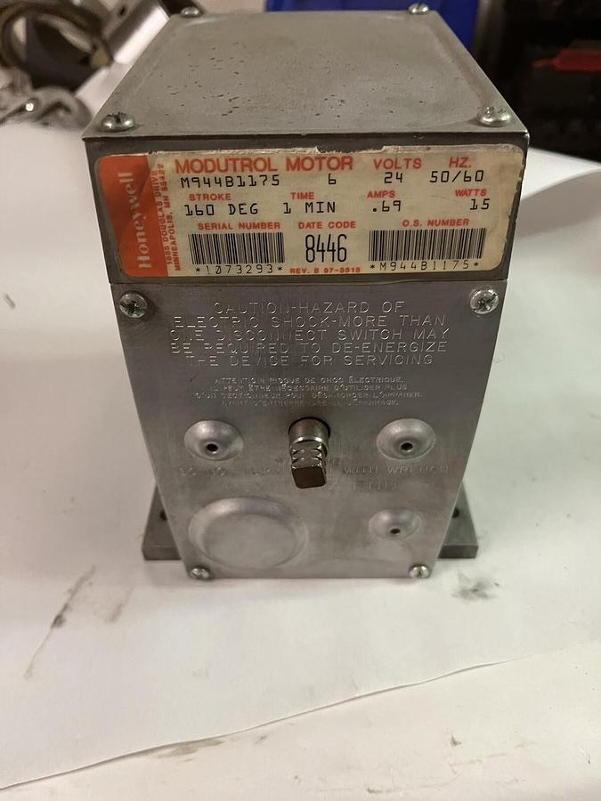 HONEYWELL,M944B1175,MODUTROL MOTOR 24VAC 160 DEG STROKE 1 MIN