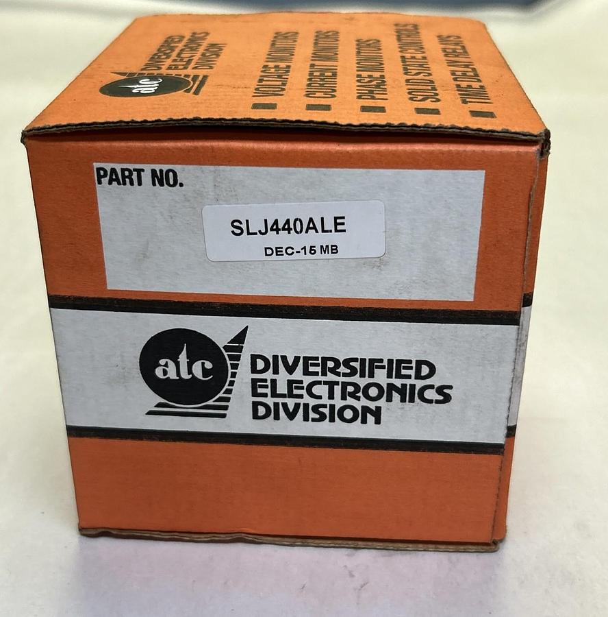Used ATC DIVERSIFIED ELECTRONICS,SLJ-440-ALE,PHASE MONITOR NEW