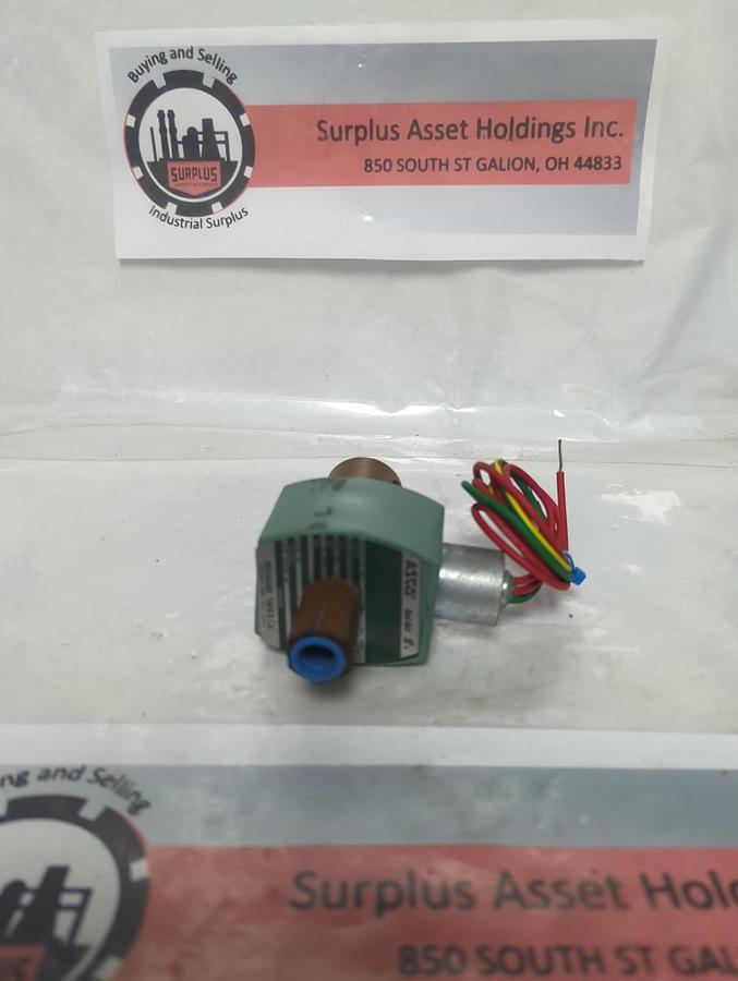 Used ASCO,8314G111,SOLENOID 1/4 INCH 17.1 WATTS PRE-OWNED