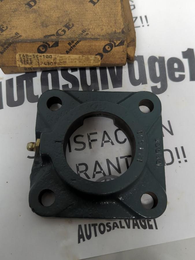 DODGE,124103,FLANGE BEARING HOUSING F4B-SC-100 NOS