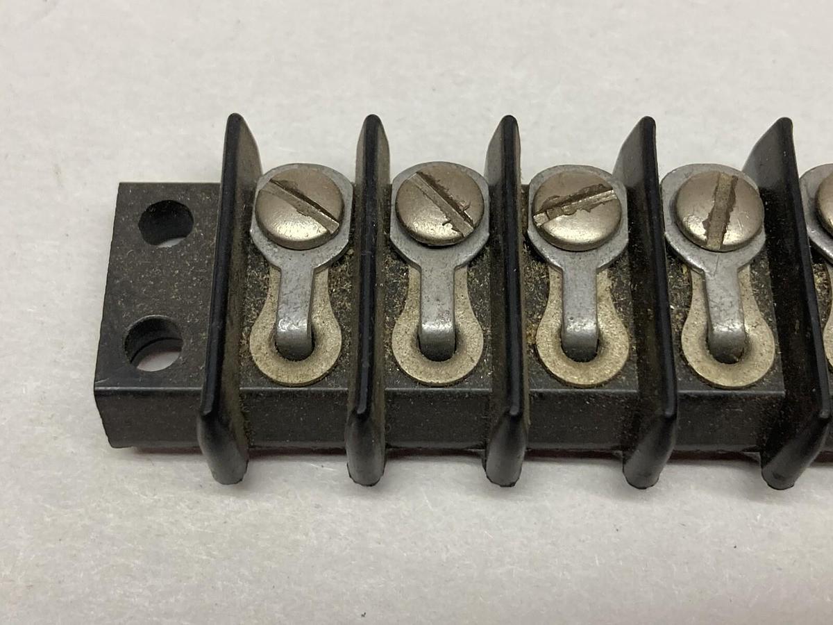 Used Jones 10-Position Terminal Board