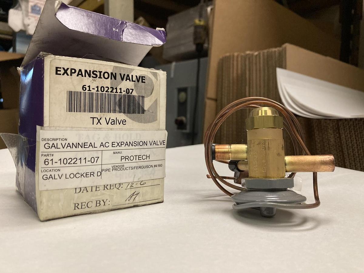 Galvanneal,AC 61-102211-07,Expansion Valve