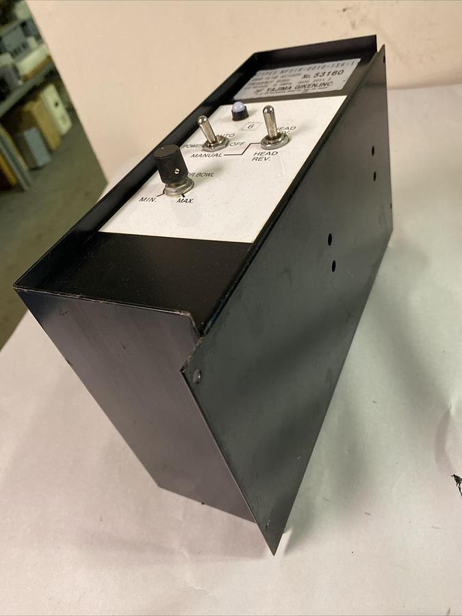 Used YAJIMA GIKEN,NFSIH-0010-IS6-1,Nut Feeder Controller