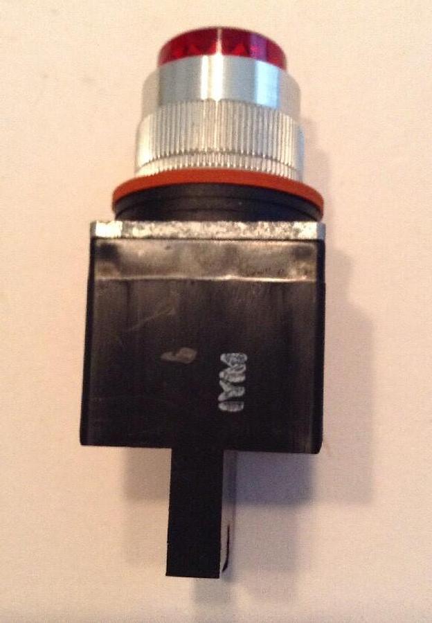 Allen-Bradley ,800MR-Q24R,Round Pilot Light Red  Series D