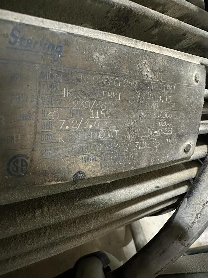 Used Max Universal,24 Inch Disk Sander 230/460V