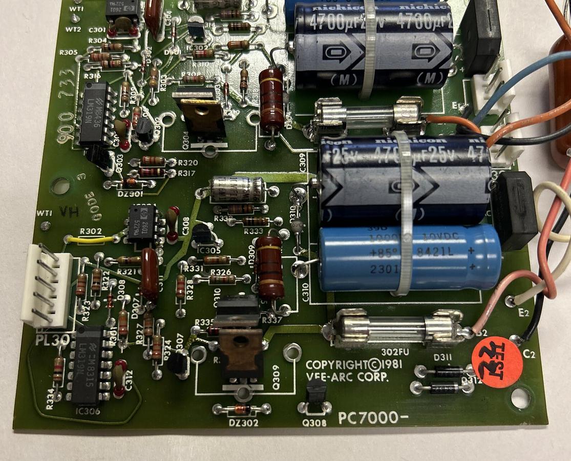 VEE-ARC,PC7000/404-036C,CHARGE CONTROL BOARD NOS