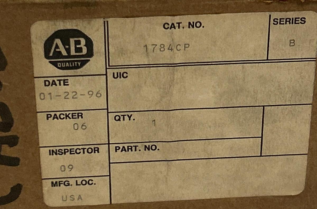 ALLEN BRADLEY,1784-CP,CABLE ASSEMBLY NEW