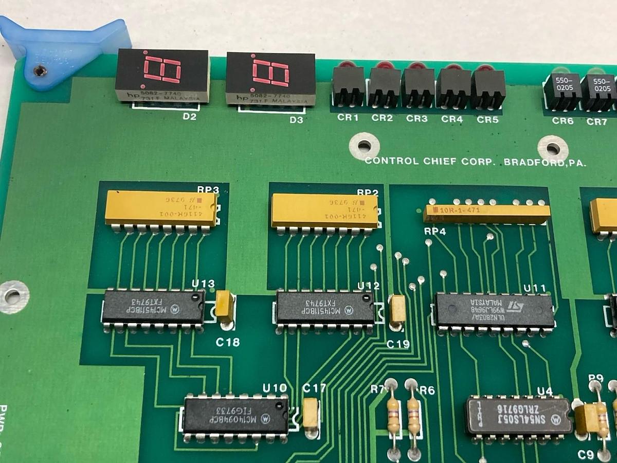 Used Control Chief,8002-4001-02,Relay Board