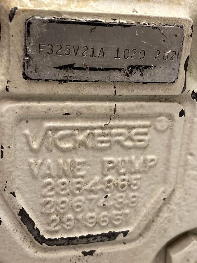 Used Vickers,F325V21A-1C20-202,Vane Pump
