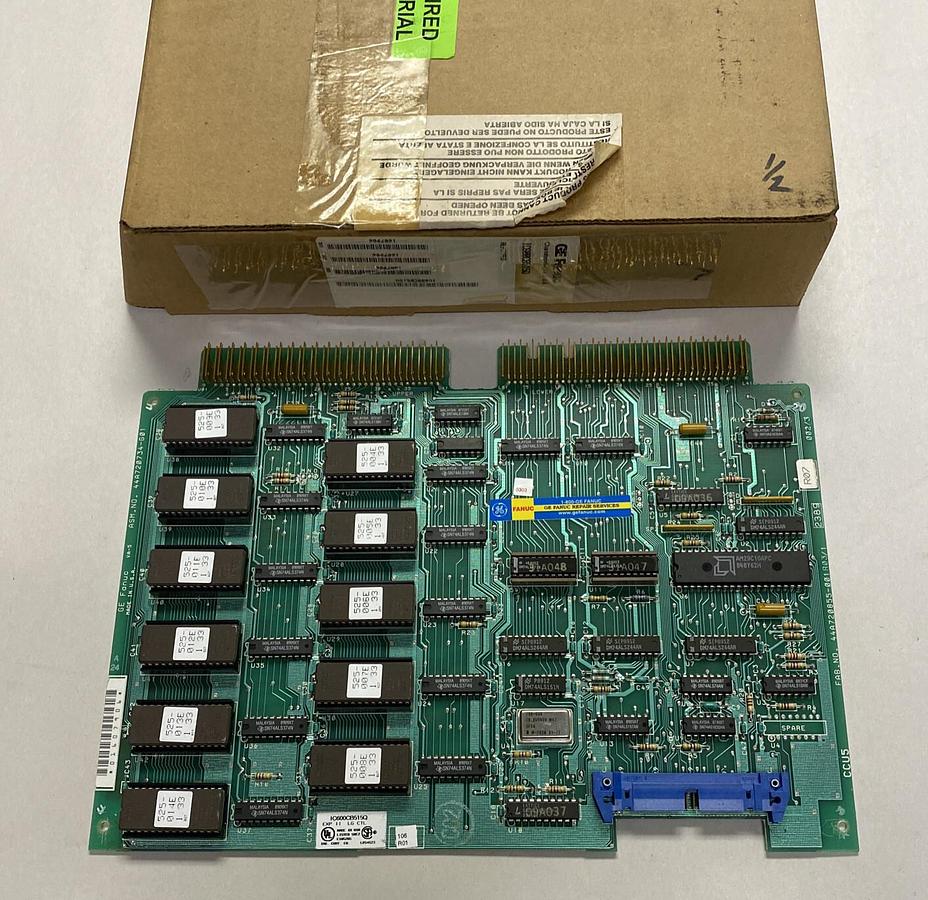 Used GE FANUC,IC600CB515,CONTROL MODULE REFURBISHED