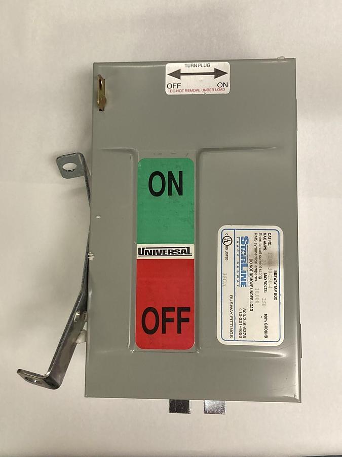 Used StarLine,FD60-30-250-4,Busway Tap Box