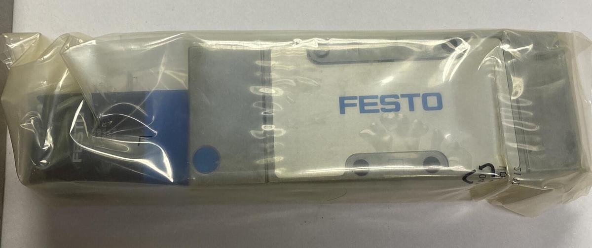 Used FESTO,MVH-5-1/4-L-S-B,SOLENOID VALVE NEW