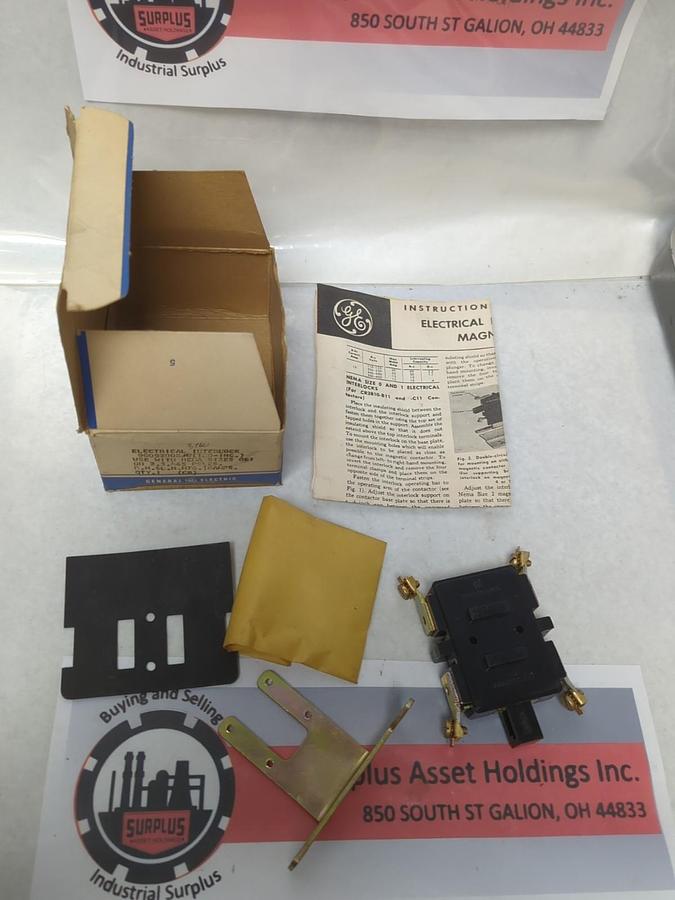 GENERAL ELECTRIC,96092003,ELECTRICAL INTERLOCK NOS