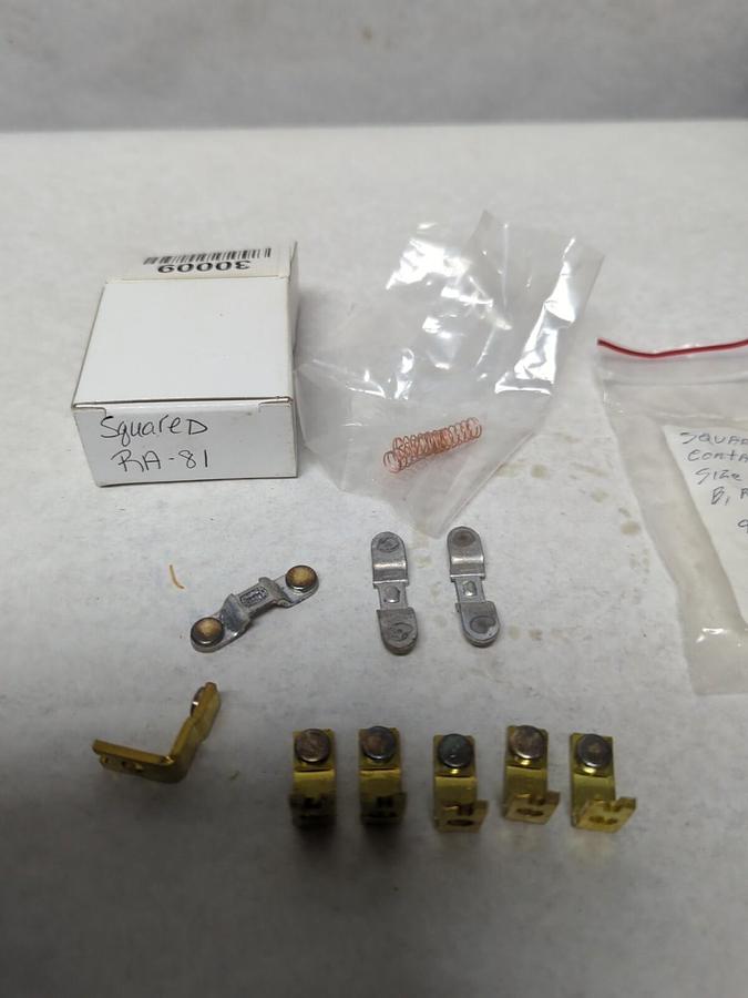 SQUARE D,RA-81,SIZE 0 TYPE B-R 7 BH CONTACT KIT NOS