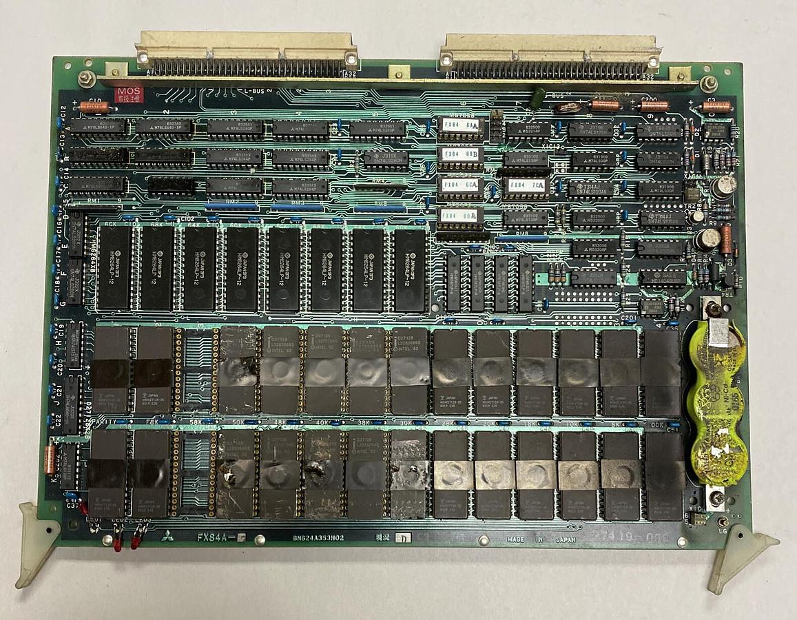 Used MITSUBISHI,BN624A353H02/FX84-7,PC BOARD