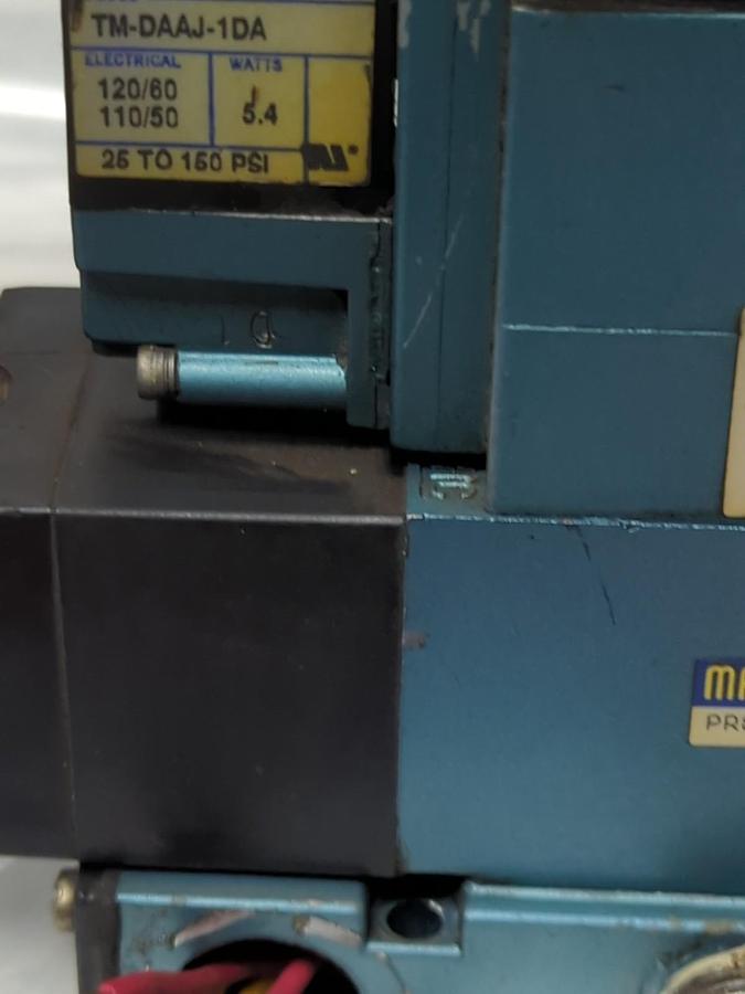 Used MAC VALVES,PR82A-GADA,SOLENOID VALVE 7M-DAAJ-1DA PRE-OWNED