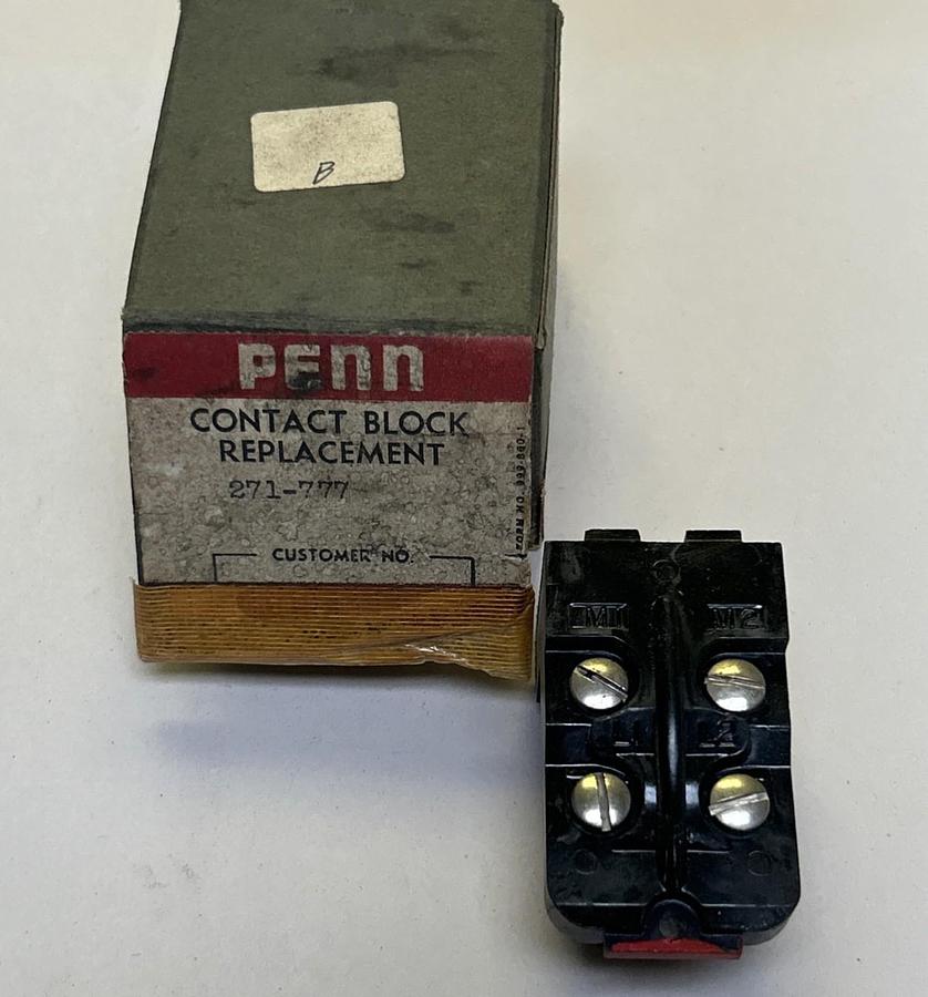PENN,271-777,CONTACT BLOCK REPLACEMENT NOS