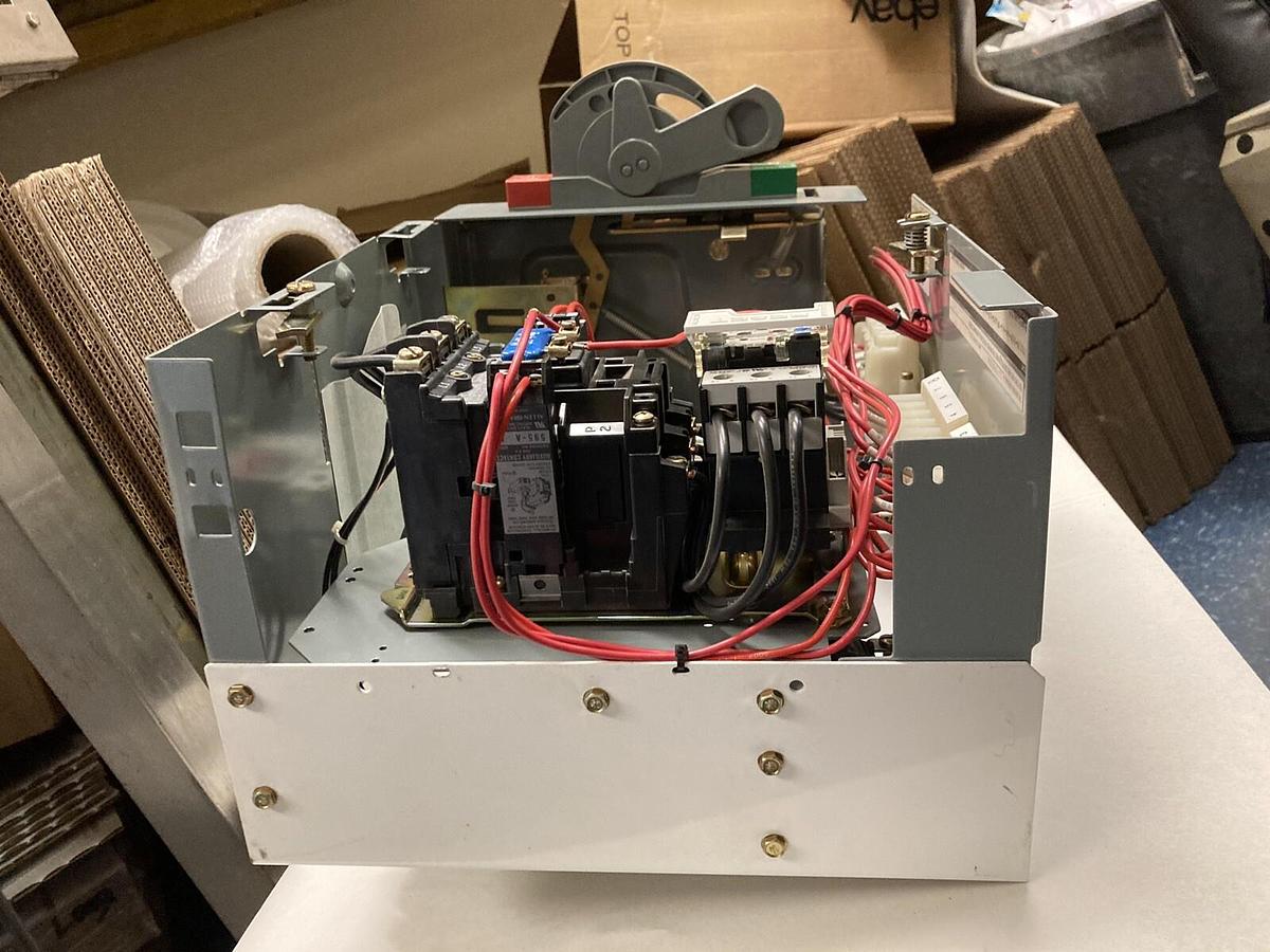 Used Allen Bradley,2100 2113B,Size 1 MCC 12 INCH Starter Bucket 7 Amp Breaker