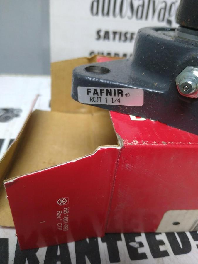 FAFNIR,RCJT 1-1/4,FLANGE MOUNT BEARING 2-BOLT 1-1/4 IN BORE NOS